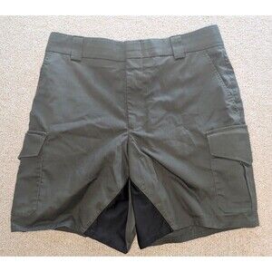 NWOT 35 BLAUER MENS SIDE POCKET POLY COTTON 10% SHORTS 8841 GREEN  SIZE 35